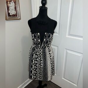 Black and White Dress